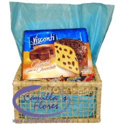 Ampliar: Cesta de Páscoa Colomba Visconti