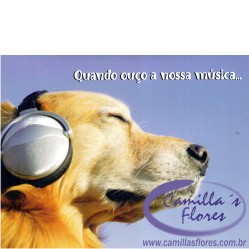 Ampliar: Cartão Importado: Dog Tunes